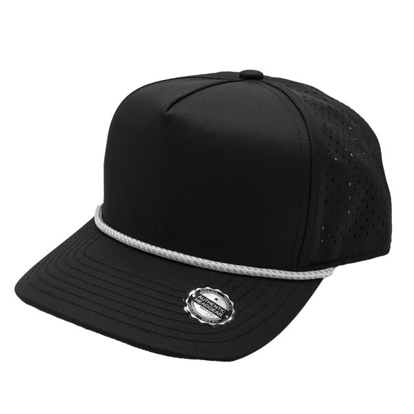 GNV-DT724P - 5 Panels Droplets W/String Curved Bill Thumbnail