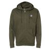 Midweight Full-Zip Hooded Sweatshirt Thumbnail