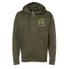 Midweight Full-Zip Hooded Sweatshirt Thumbnail